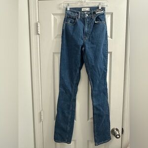 New Abercrombie and Fitch curve love jeans size 00